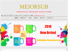 Tablet Screenshot of mejorsub.com